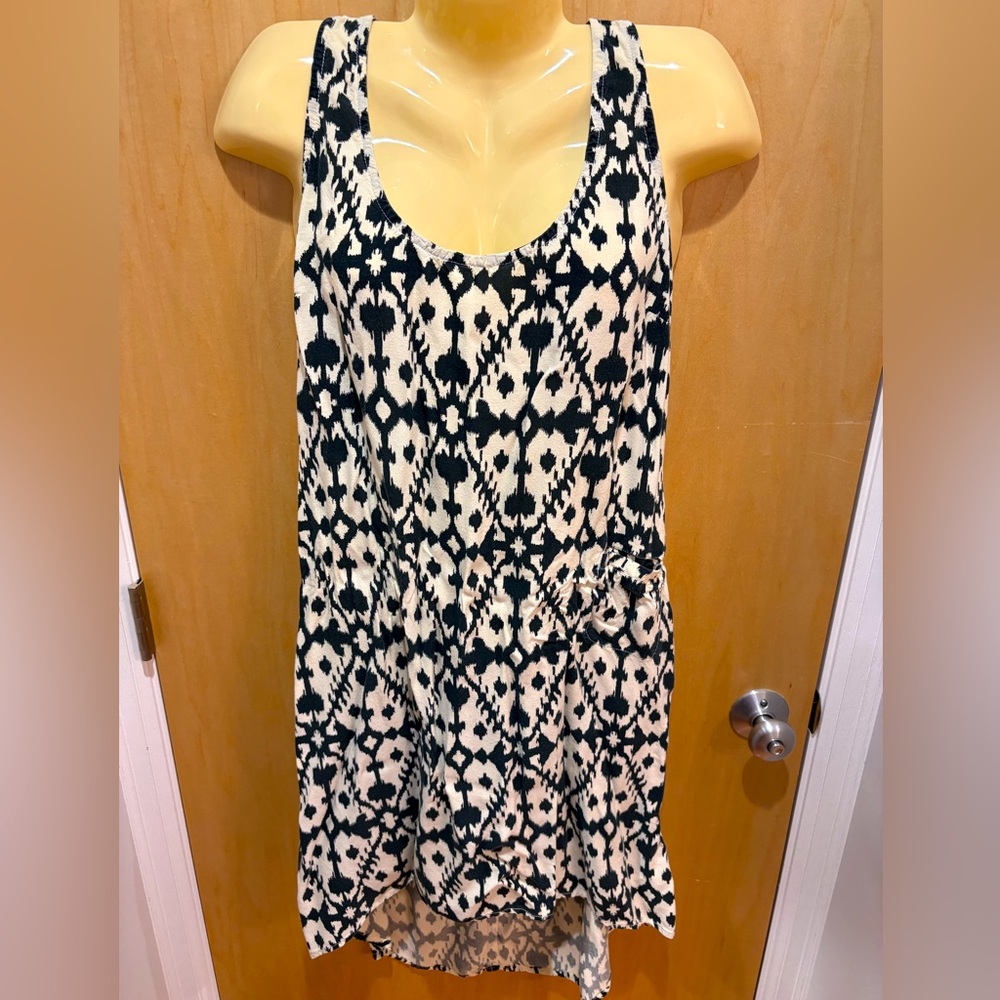 Kavu Black and White Jocelyn Dress